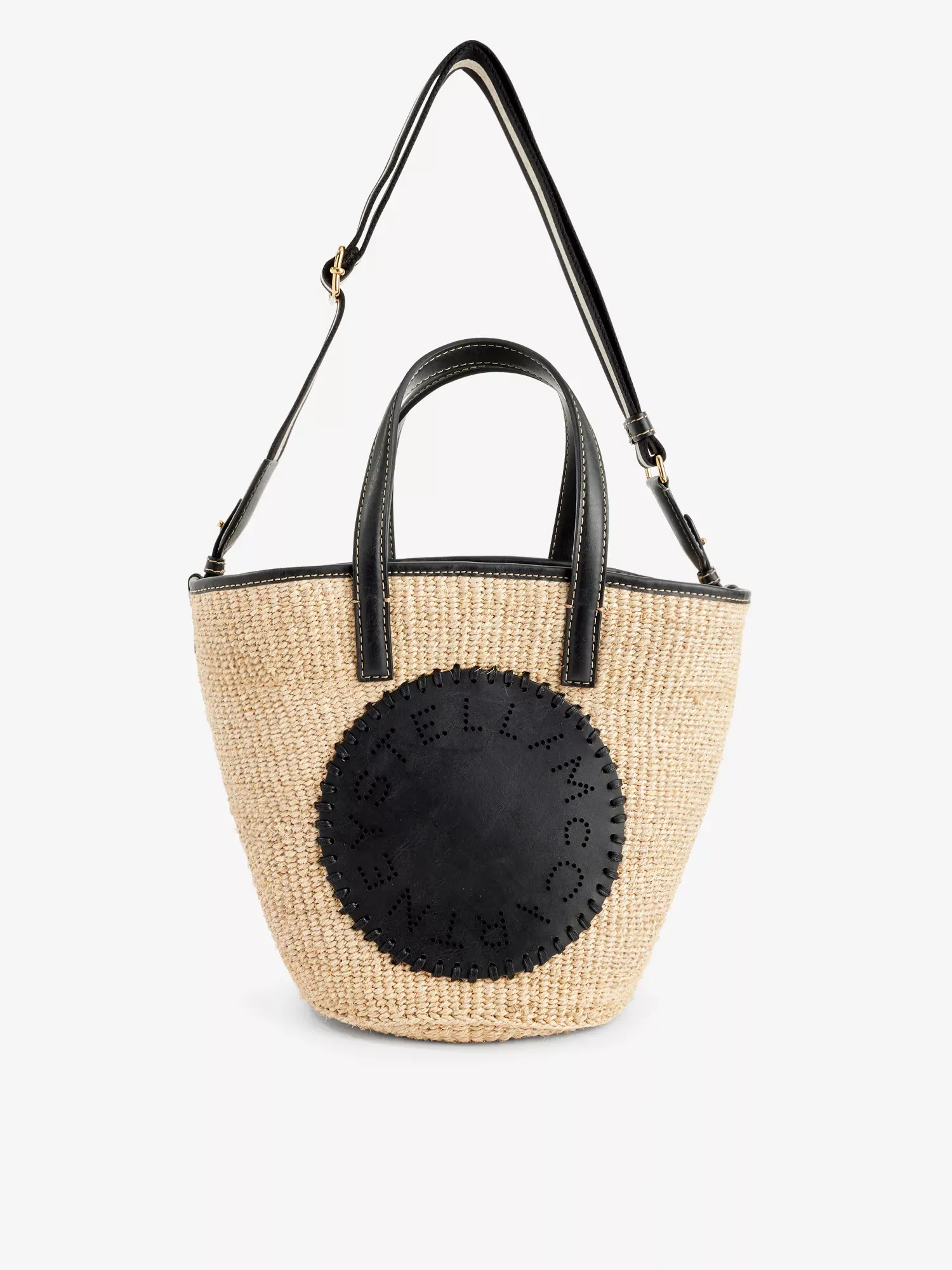 appliqué-logo tote bag