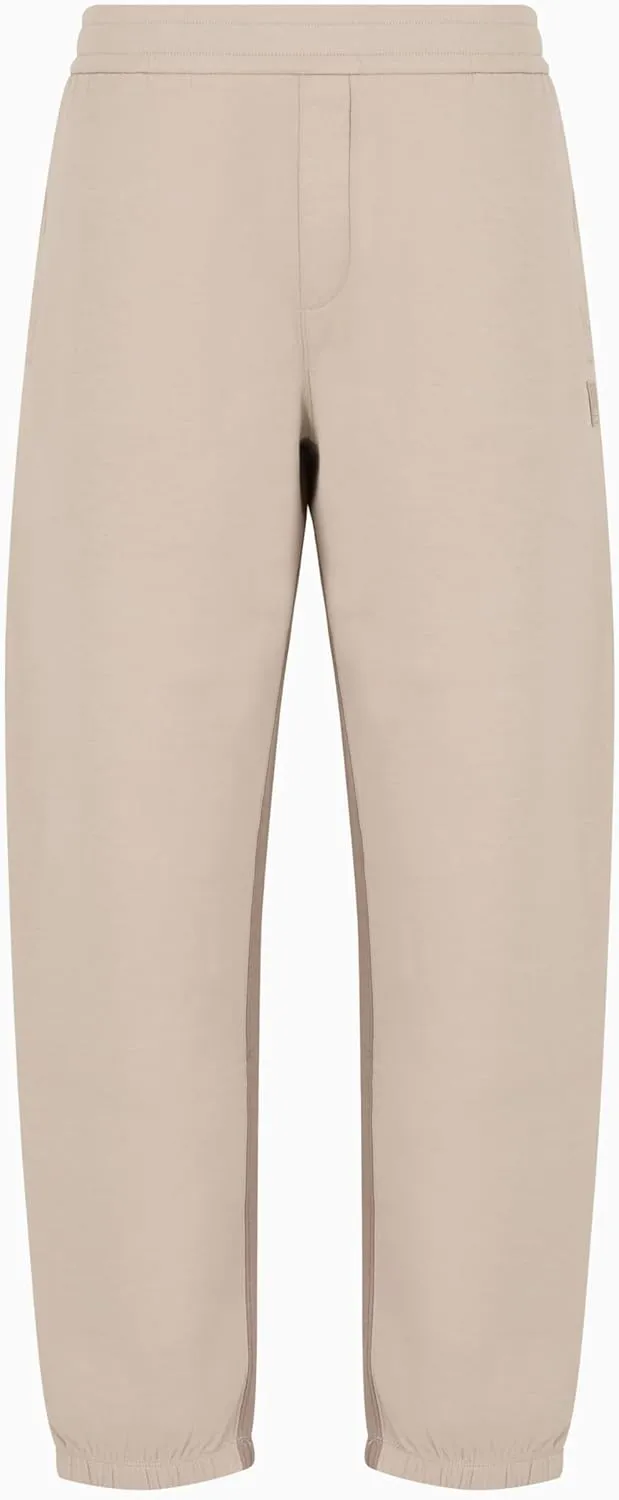 Armani Exchange Men's Bonded Stretch Cotton Poly Sweatpant with Small Logo Patch