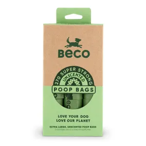 Beco Super Strong Unscented Degradable Dog Poop Bags 270pk^^^
