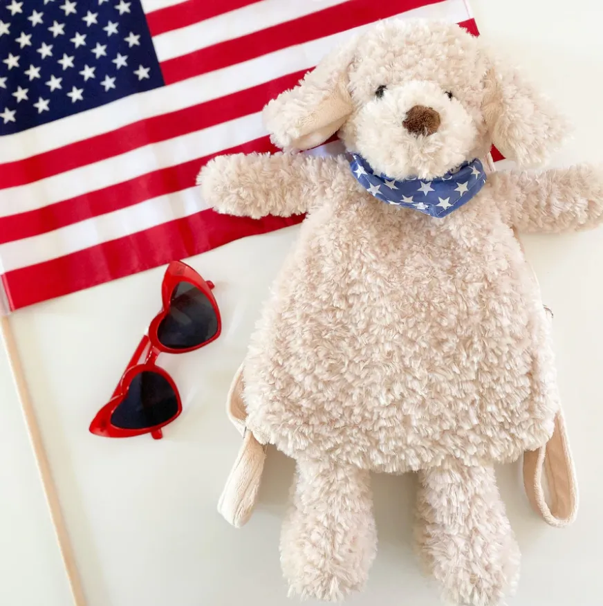 Bentley Puppy Plush Backpack - Mon Ami