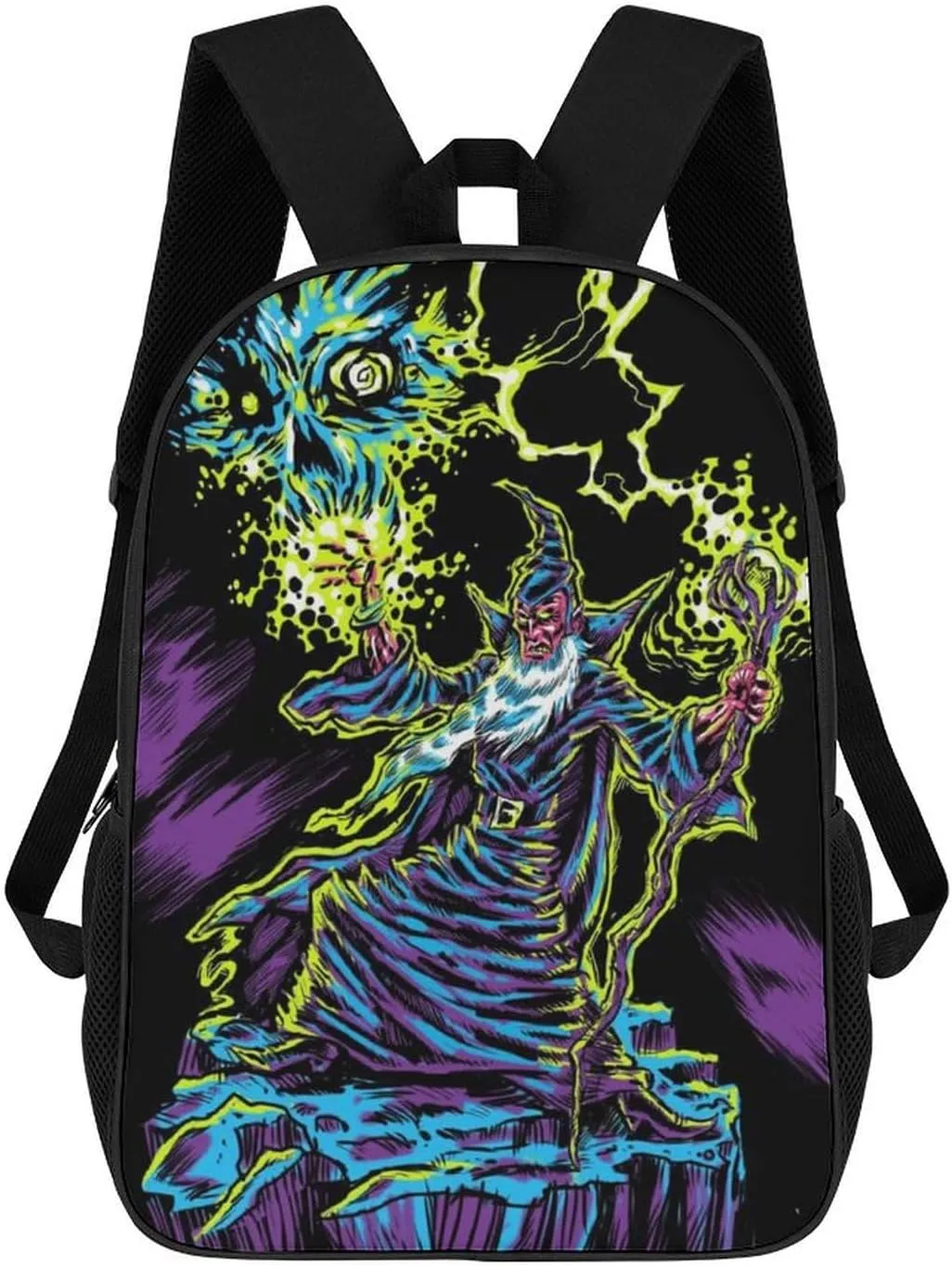 Blacklight by Evil Witch Lightweight And Large Capacity Casual Backpack Unisex