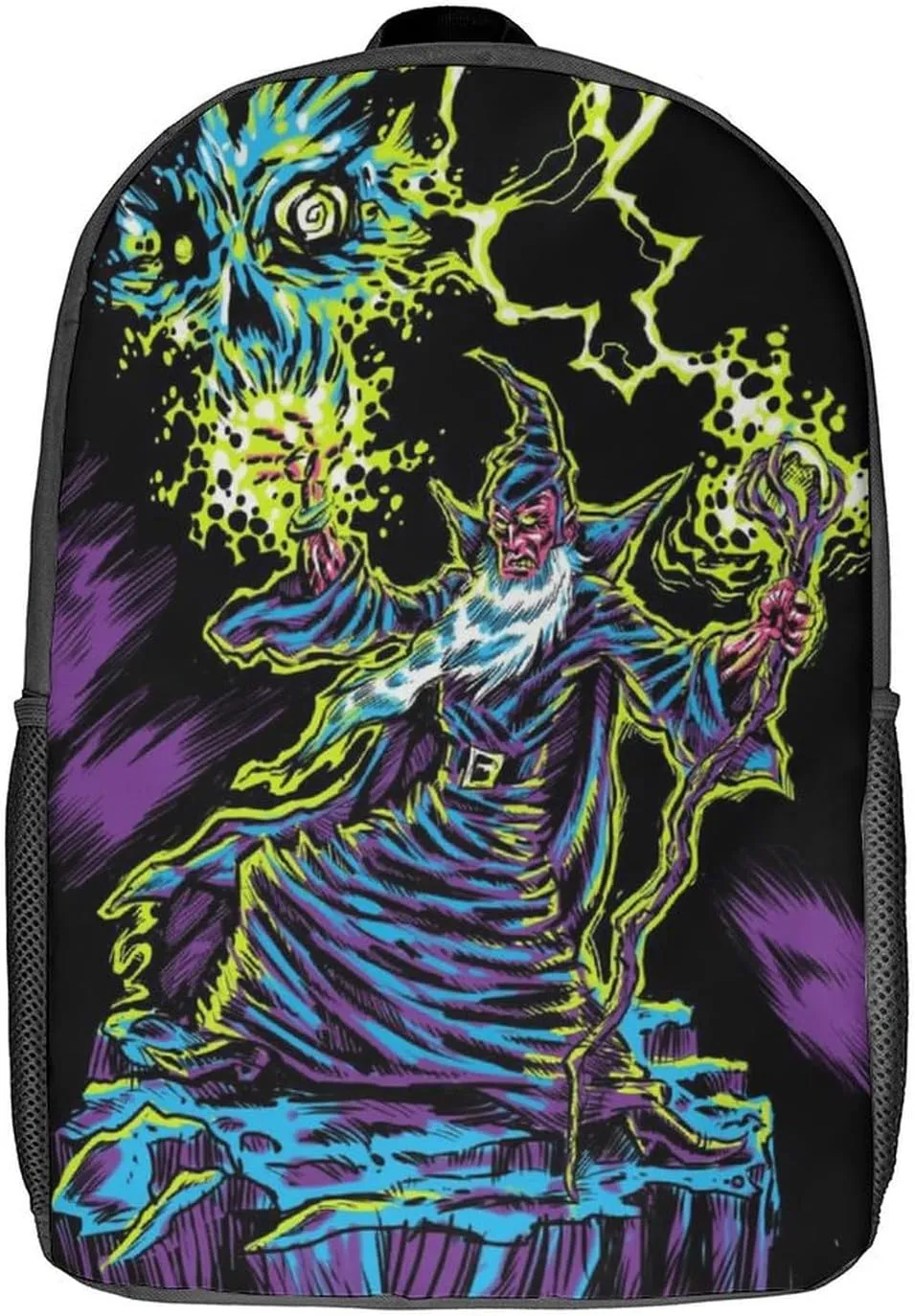 Blacklight by Evil Witch Lightweight And Large Capacity Casual Backpack Unisex