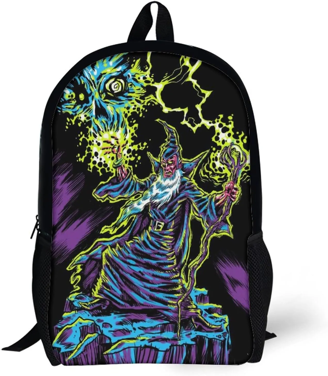 Blacklight by Evil Witch Lightweight And Large Capacity Casual Backpack Unisex
