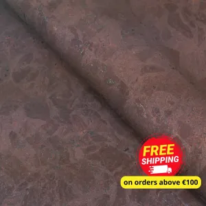 Brown Natural Cork Fabric COF-481
