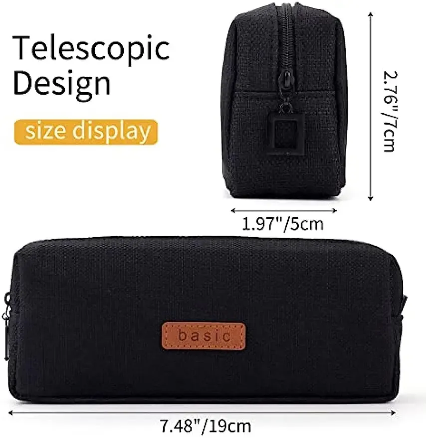 Canvas Office Stationery Organizer/Student Pencil Cases