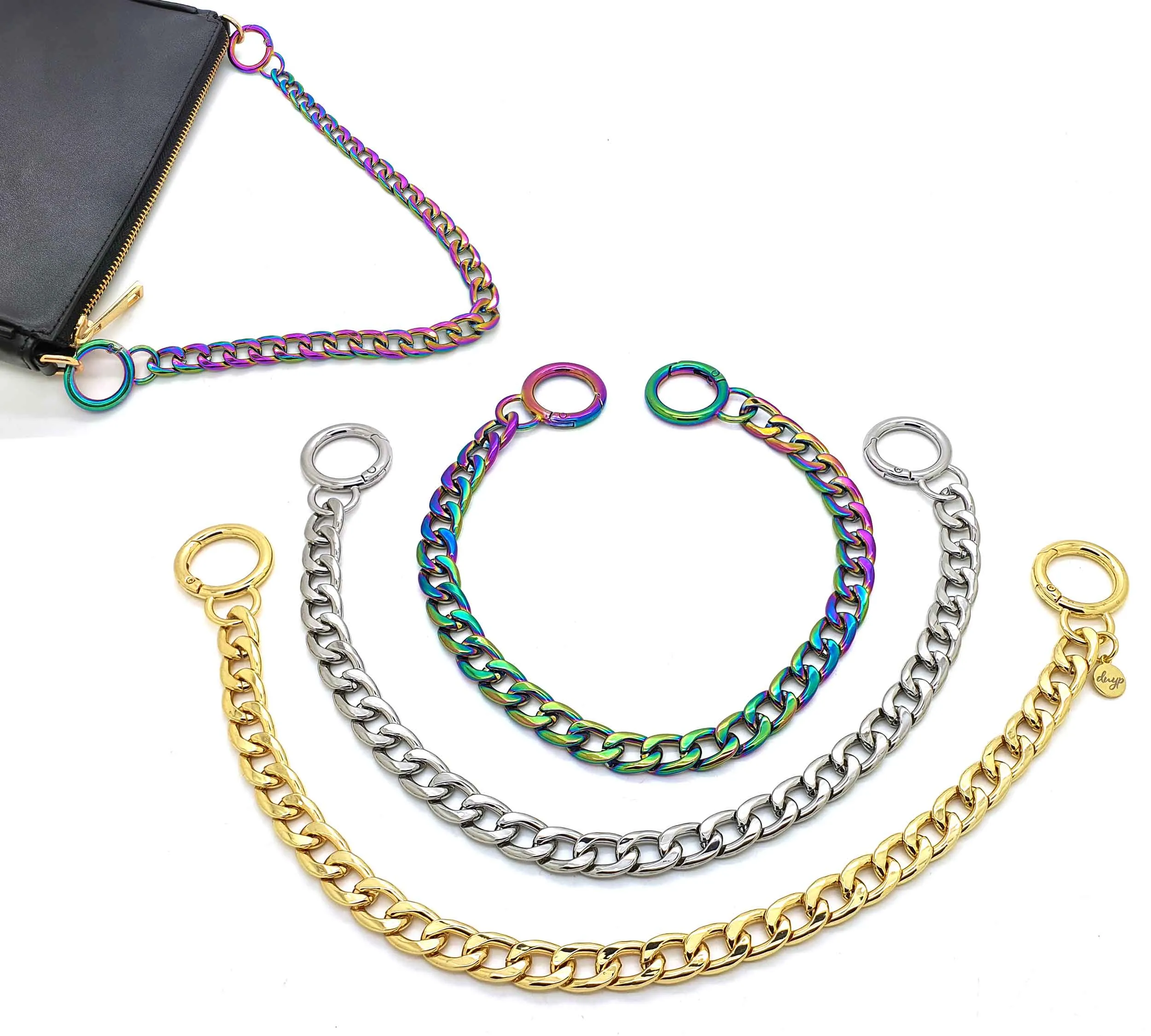 Chunky Decorative Chain 1 x 40 cm - 4 colors