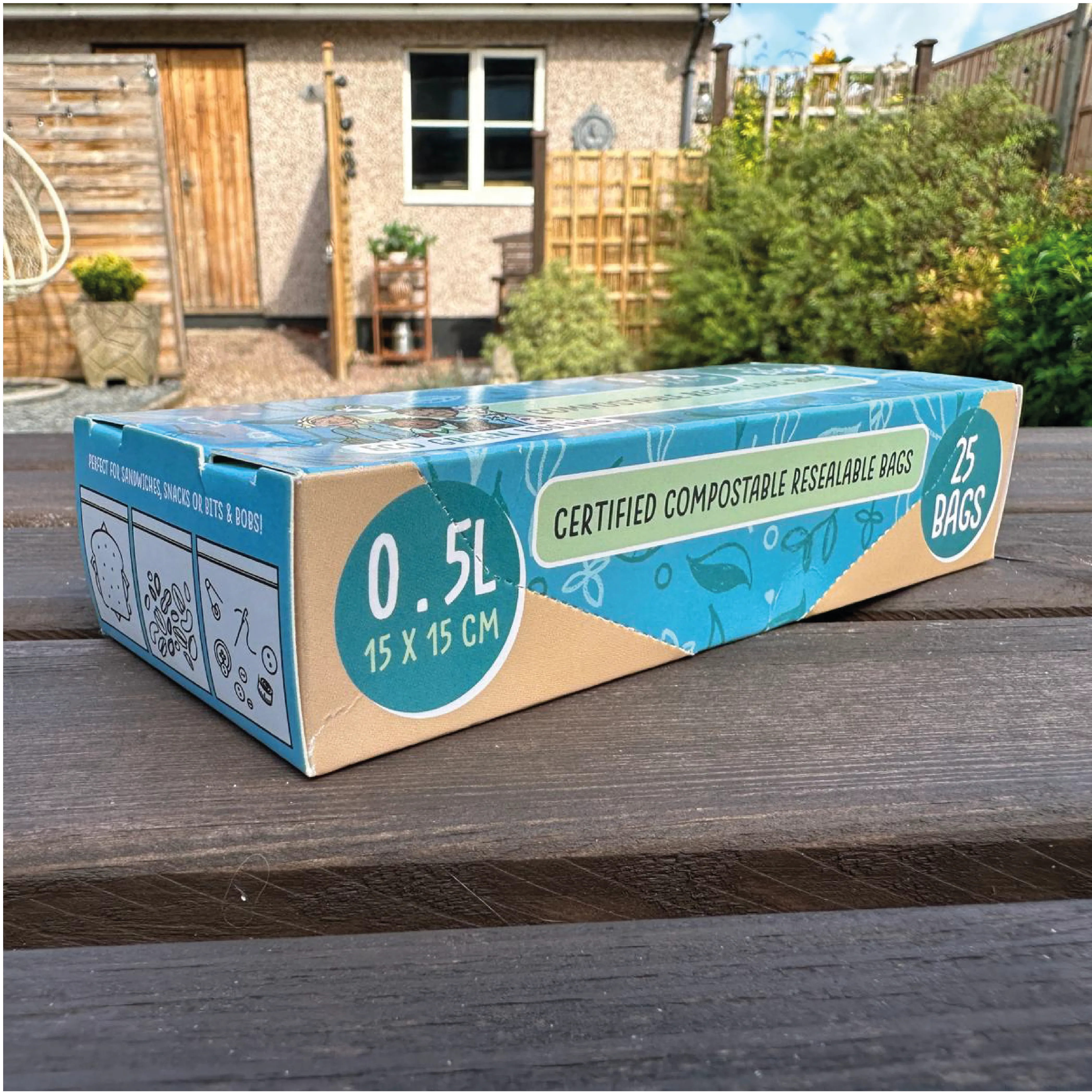 Compostable Resealable Bags