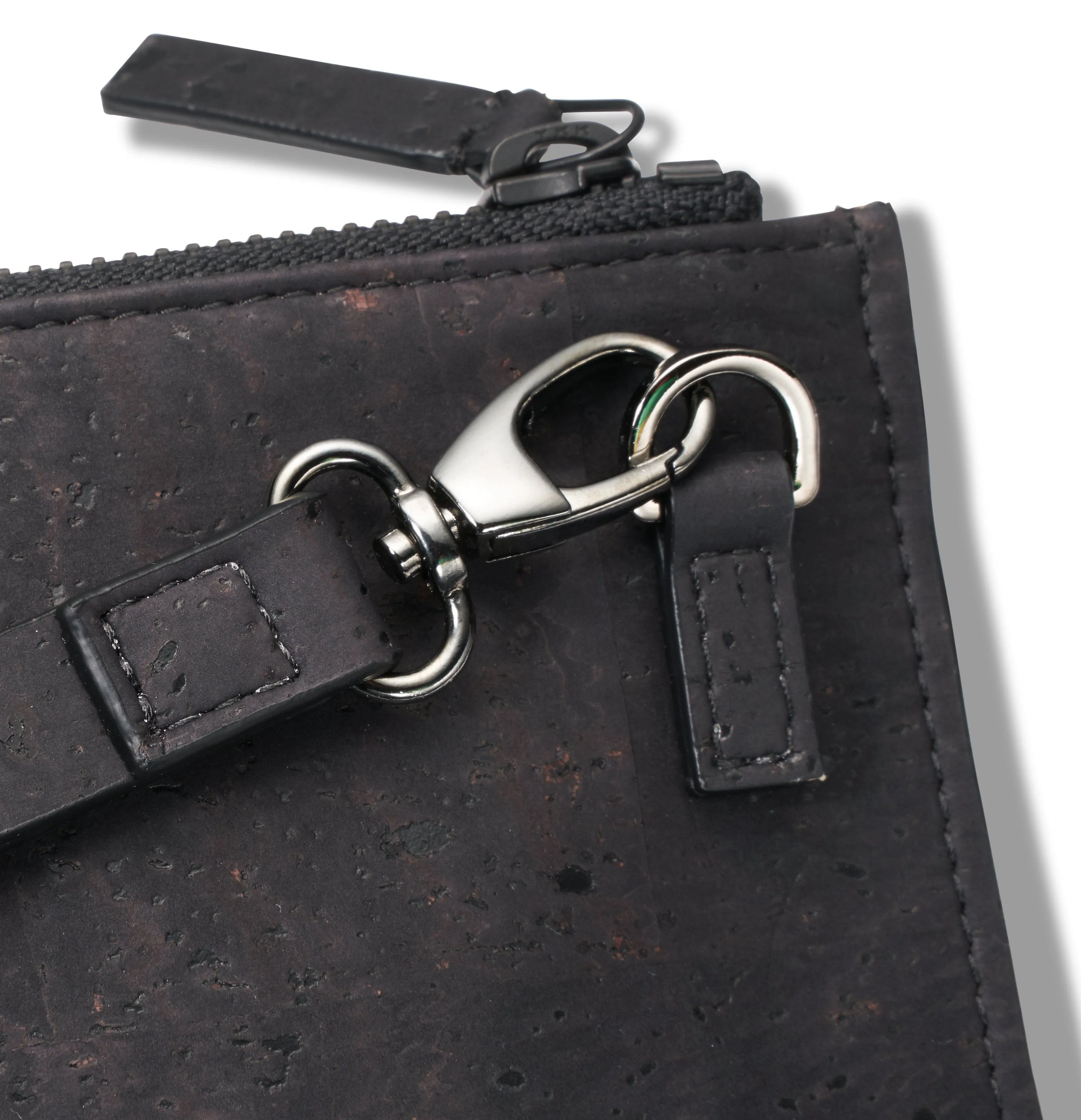 Cork Pouch Bag col. black