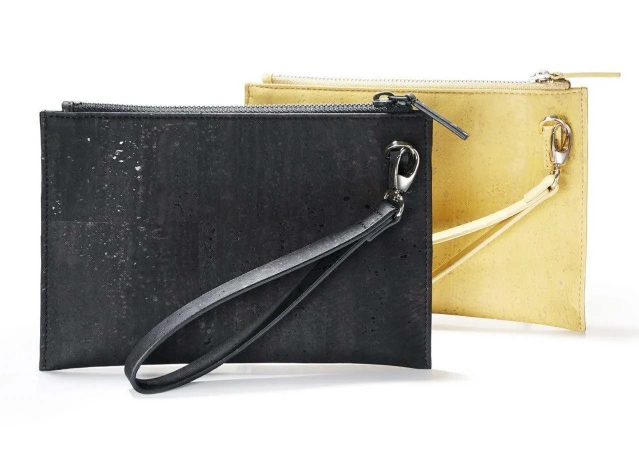 Cork Pouch Bag col. black