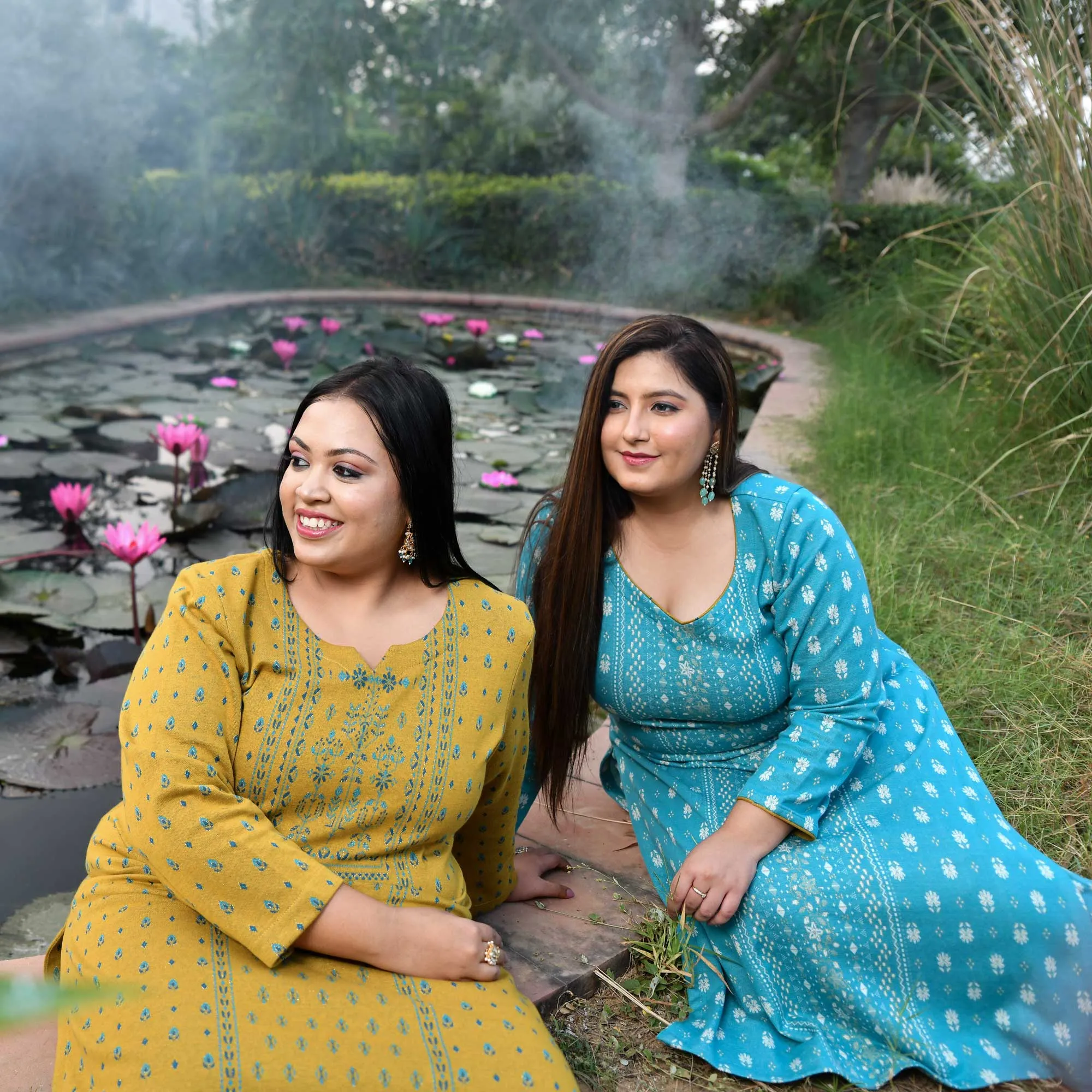 Cozy Sunshine Woollen Knitted Kurta