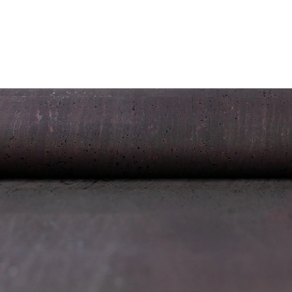 Dark Brown Cork Fabric  - 0.78mm Thickness COF-593