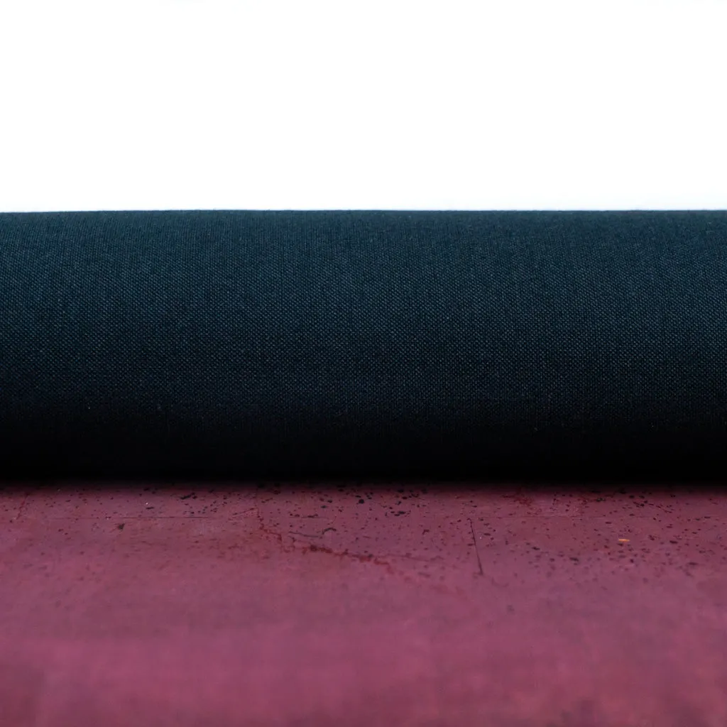 Dark Red Cork Fabric with Black Backing, 0.88mm Thickness COF-530-A