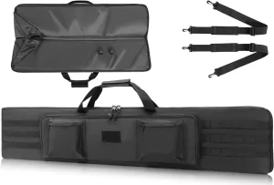 DBTAC Urban Minimalist Low Profile Single Long Rifle Bag Pistol Gun Case for Airsoft Range Shooting Outdoor Hunting | 37" 45"