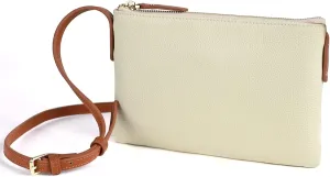 Della Stella Small Crossbody Shoulder Bag for Women,Genuine Leather Clutch Wallet Purse,Mini Phone Bag with Adjustable Strap