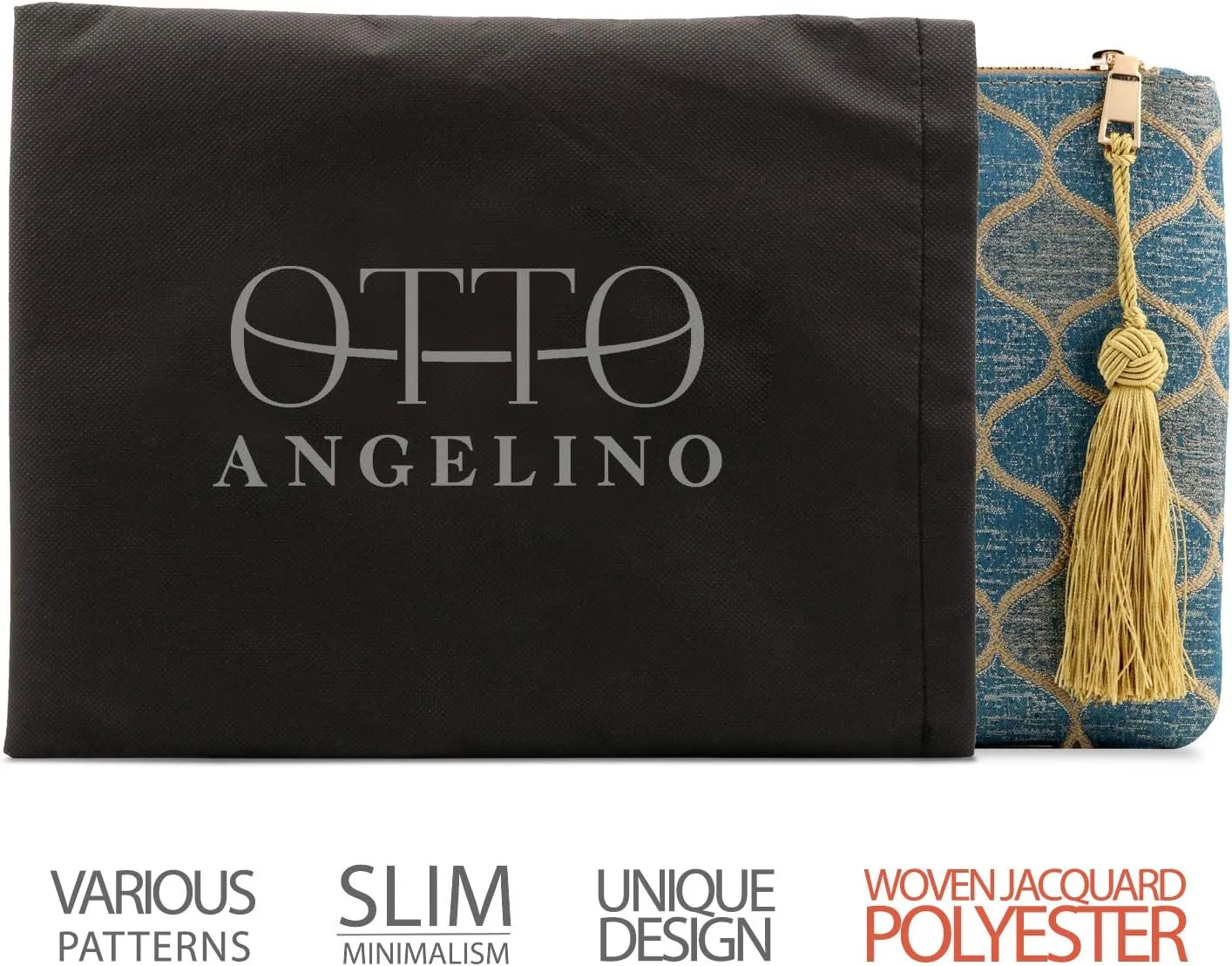 Designer Womens Bohemian & Fashion Clutch Purse - Multiple Slots Money, Cards, Smartphone - Ultra Slim
