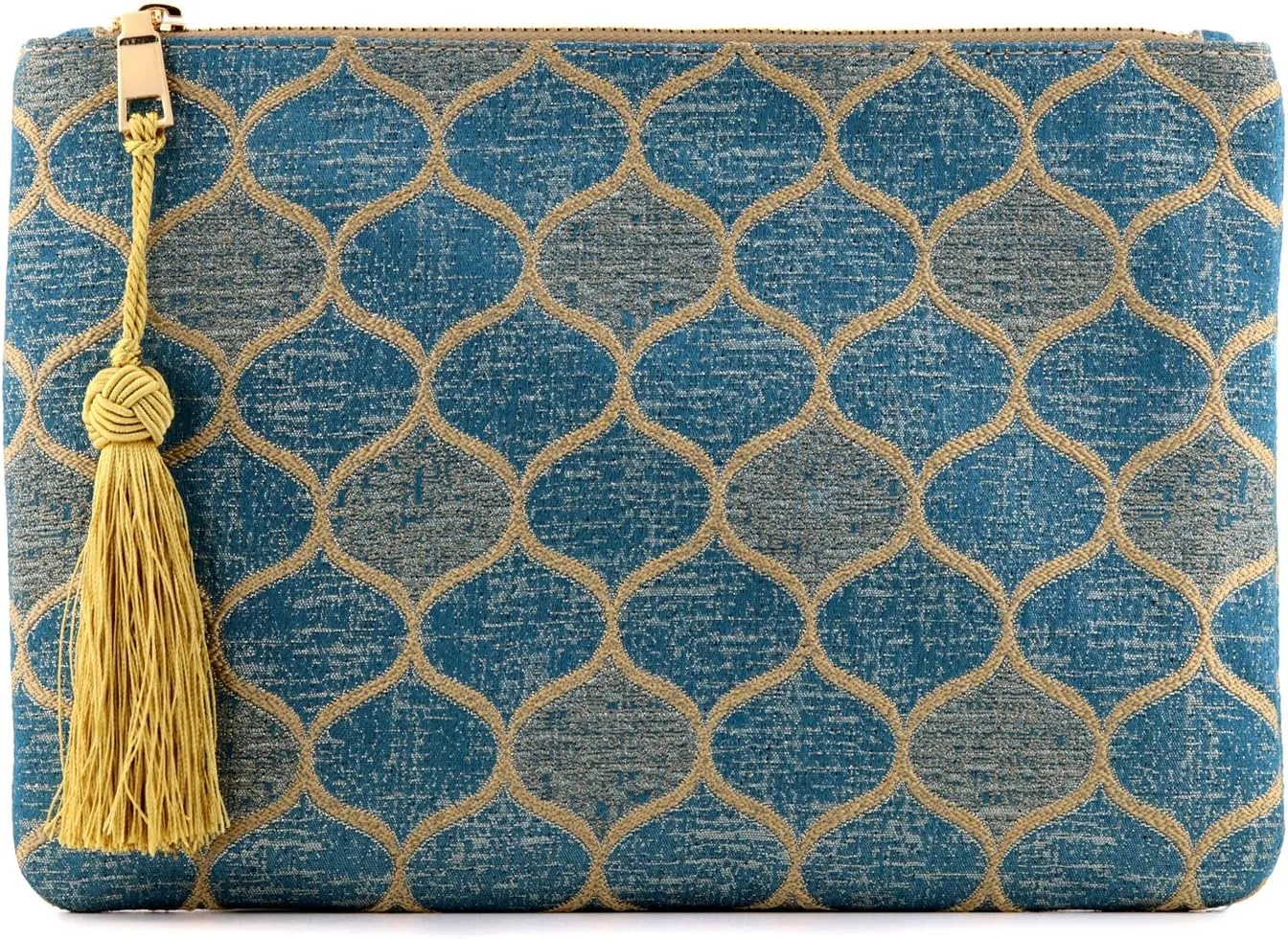 Designer Womens Bohemian & Fashion Clutch Purse - Multiple Slots Money, Cards, Smartphone - Ultra Slim