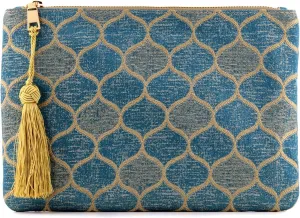 Designer Womens Bohemian & Fashion Clutch Purse - Multiple Slots Money, Cards, Smartphone - Ultra Slim