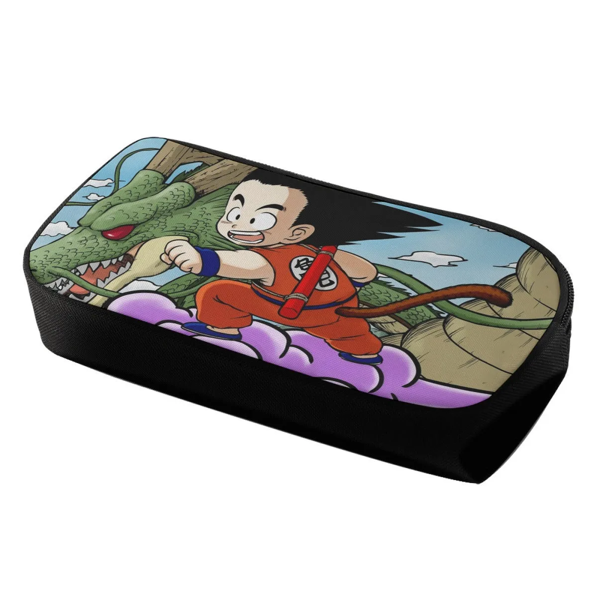 Dragon Ball  Kid Goku Flying With Shenron Pencil Bag