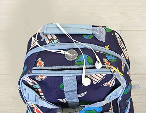 Ethan & Emerson School Backpack, Navy Shuttle (Small)