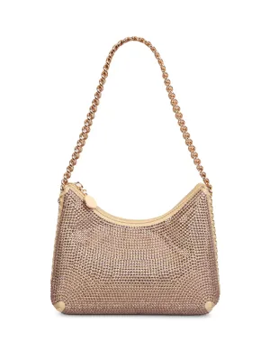 Falabella gold zip bag