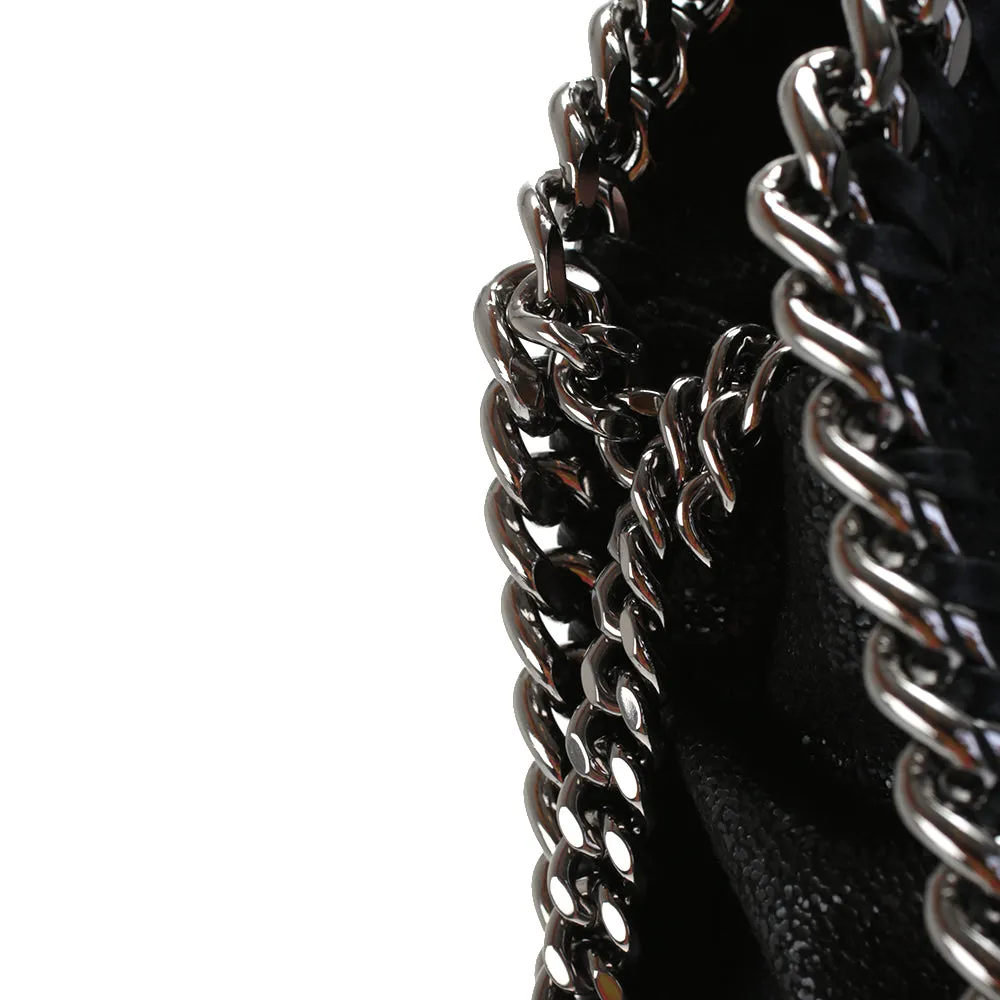 Falabella mini black/silver bag