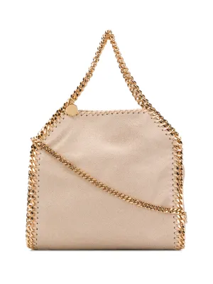 Falabella mini shaggt beige bag