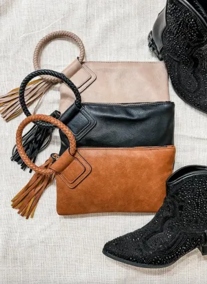 Festival Feels Boho Tassel Wristlet Clutch | 5 colors!