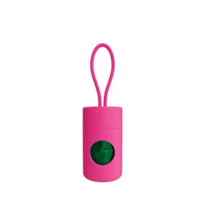 frank green Neon Pink Dog Poo Bag Holder^^^