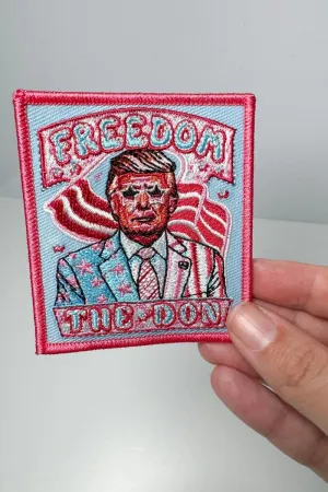 Freedom The Don Embroidered Patch