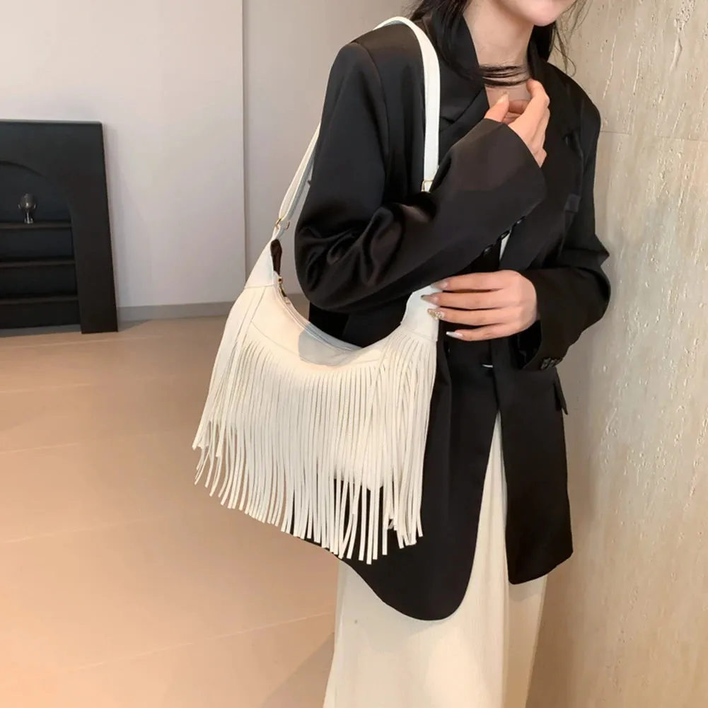 Fringe Boho Hobo Bag