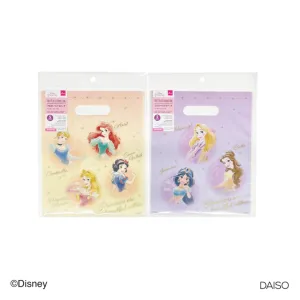 Frost Plastic Handle Bag 23cm x 19cm Disney Princess