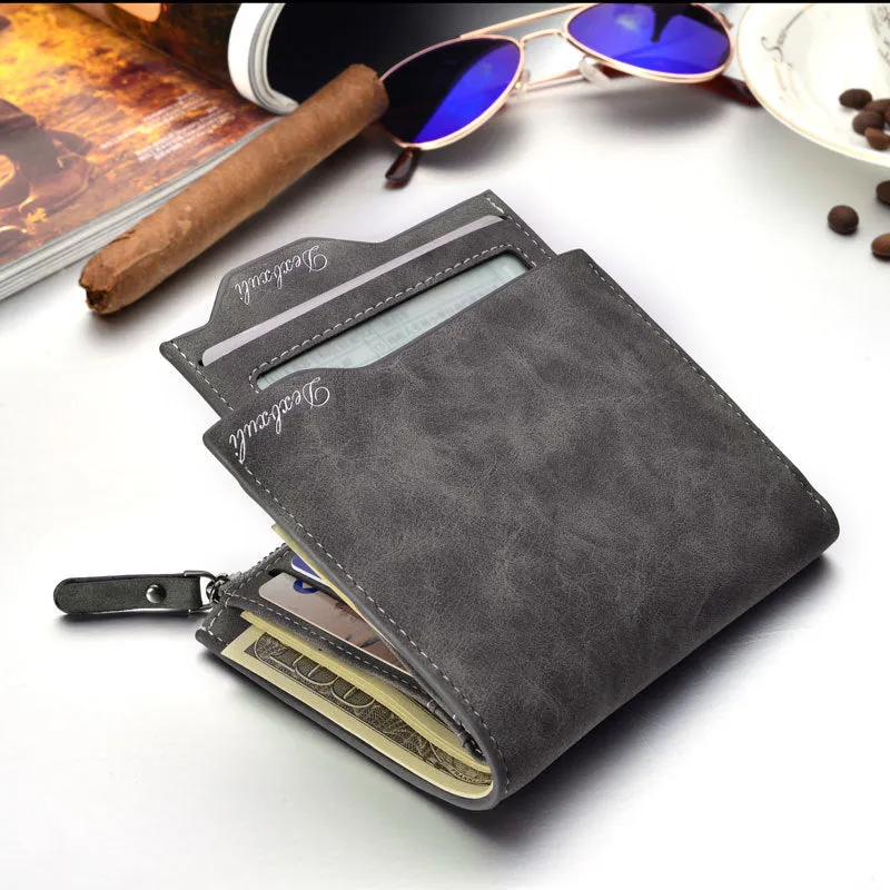 INSTOCK - Korean version student multi-functional zipper wallet