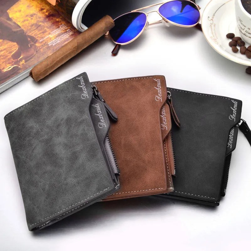 INSTOCK - Korean version student multi-functional zipper wallet