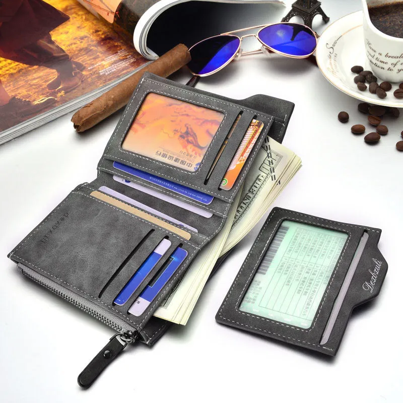 INSTOCK - Korean version student multi-functional zipper wallet