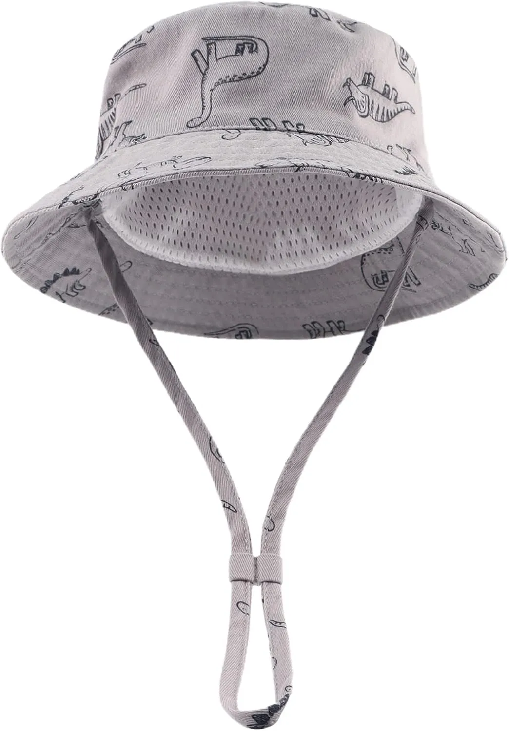 JANGANNSA Dinosaur Baby Boys Sun Hat Cotton Toddler Girls Bucket Hats Summer Sun Protect Cap for Kids