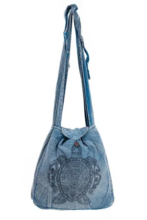 KD-17-TL Large Marine Blue Crossbody and Backpack