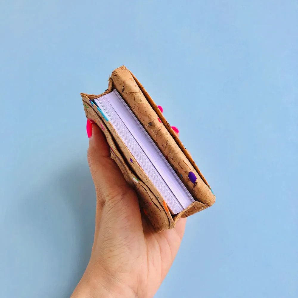Kevin Bi-Fold Cork Card Holder in Vivid