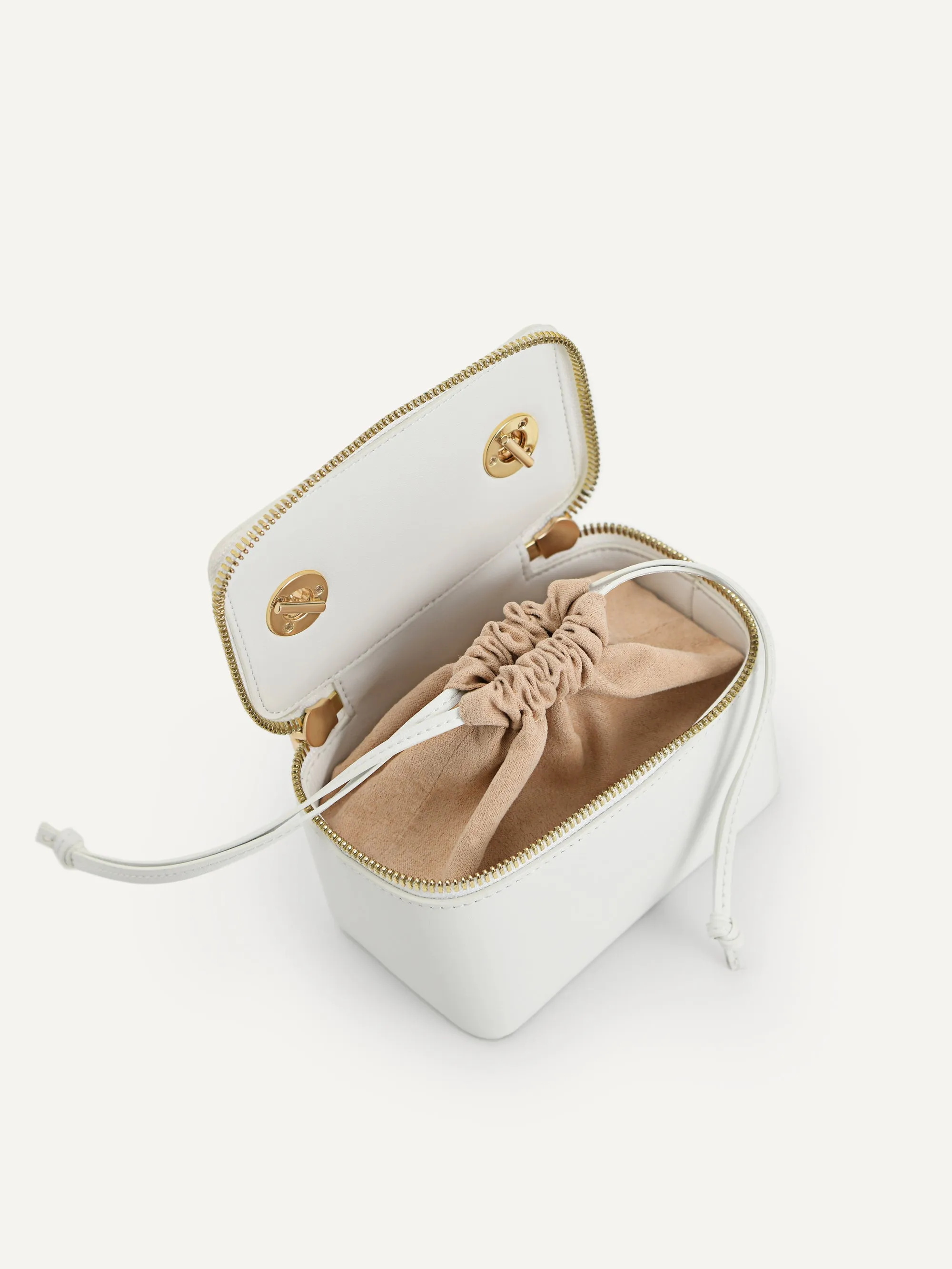 Leather Mini Vanity Case