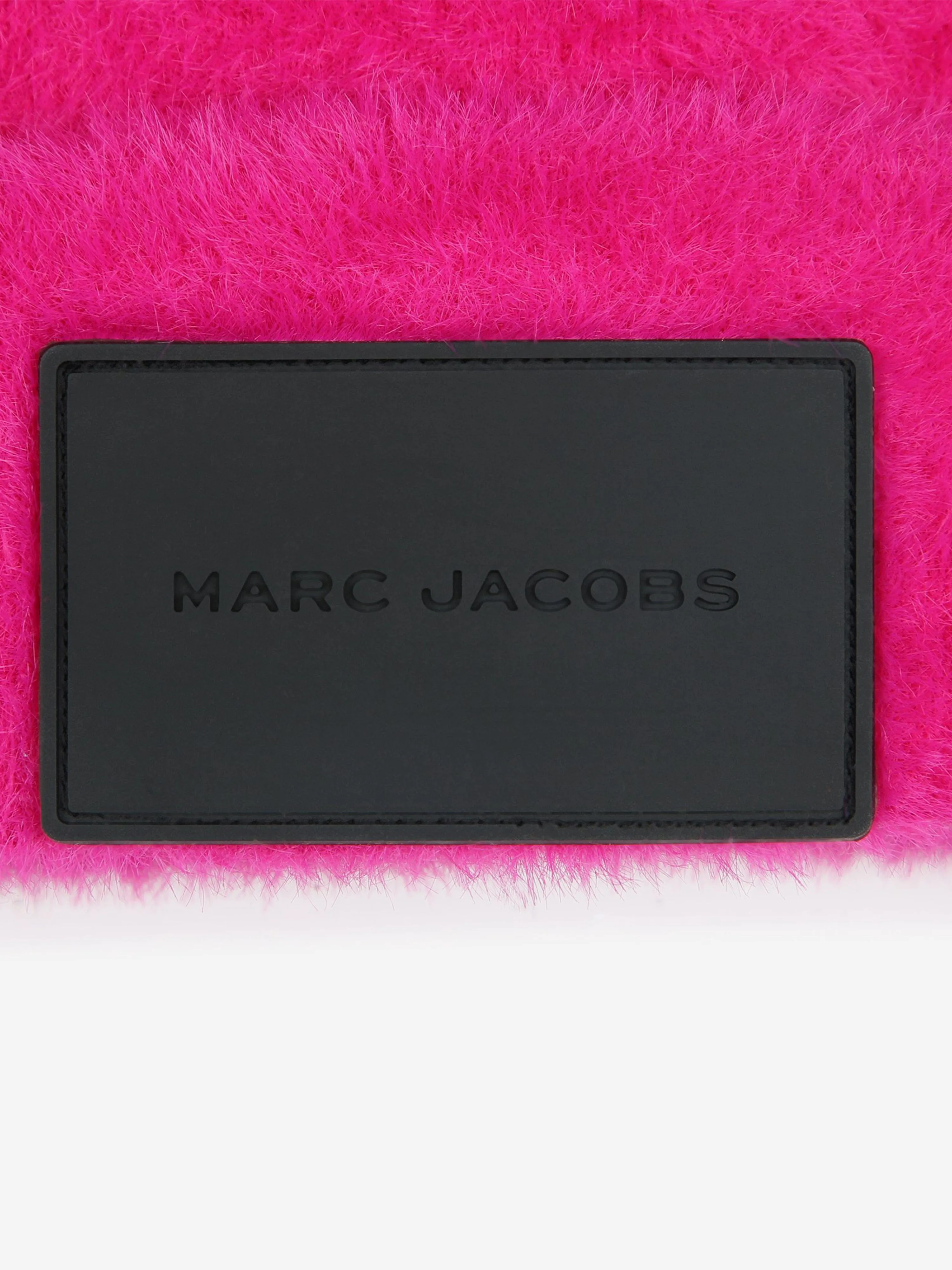 MARC JACOBS Girls Logo Beanie Hat in Pink