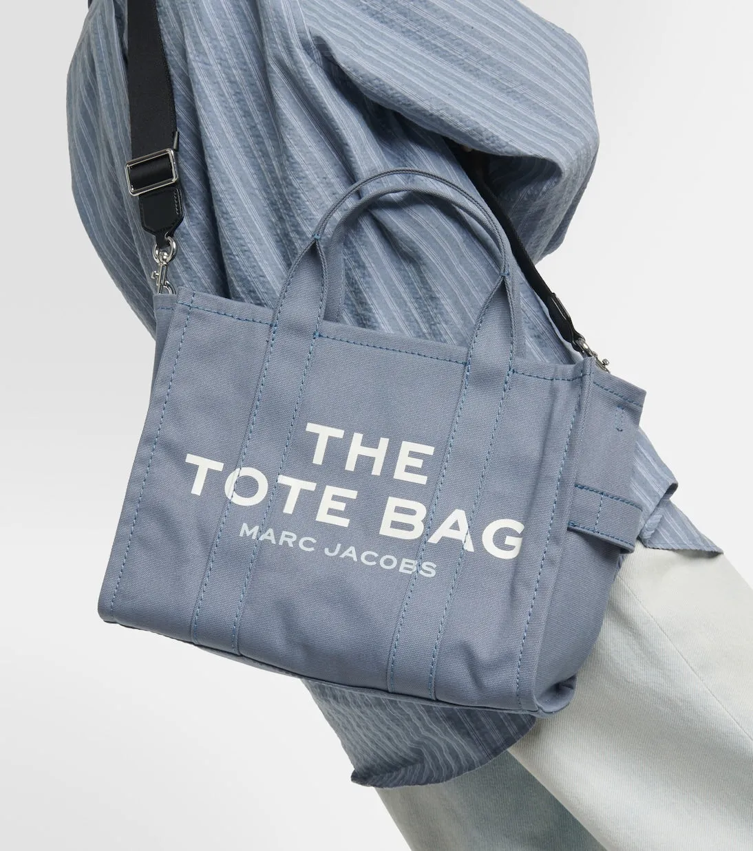 Marc Jacobs The Medium Canvas Tote Bag, Blue