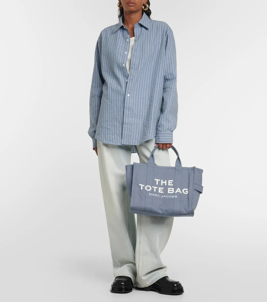 Marc Jacobs The Medium Canvas Tote Bag, Blue