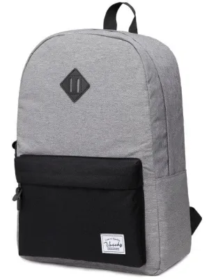 Men Backpack Gray Casual Rucksacks 15inch Laptop Backpacks College Student School Backpack Women Mochila bookbag
