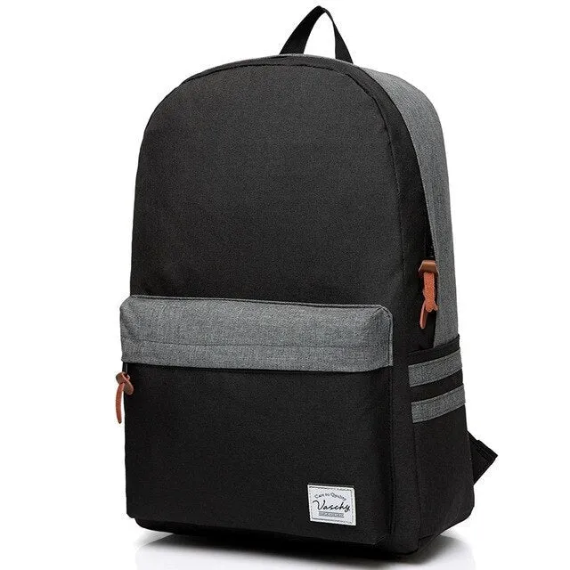 Men Backpack Gray Casual Rucksacks 15inch Laptop Backpacks College Student School Backpack Women Mochila bookbag