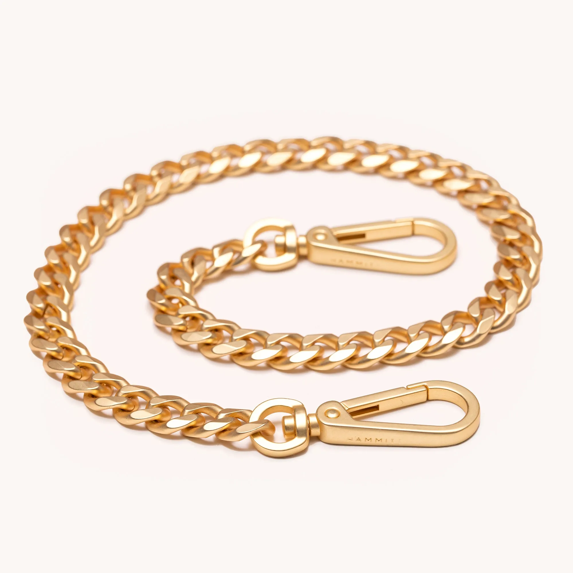 Metal Chain Shoulder Strap | Brushed Gold