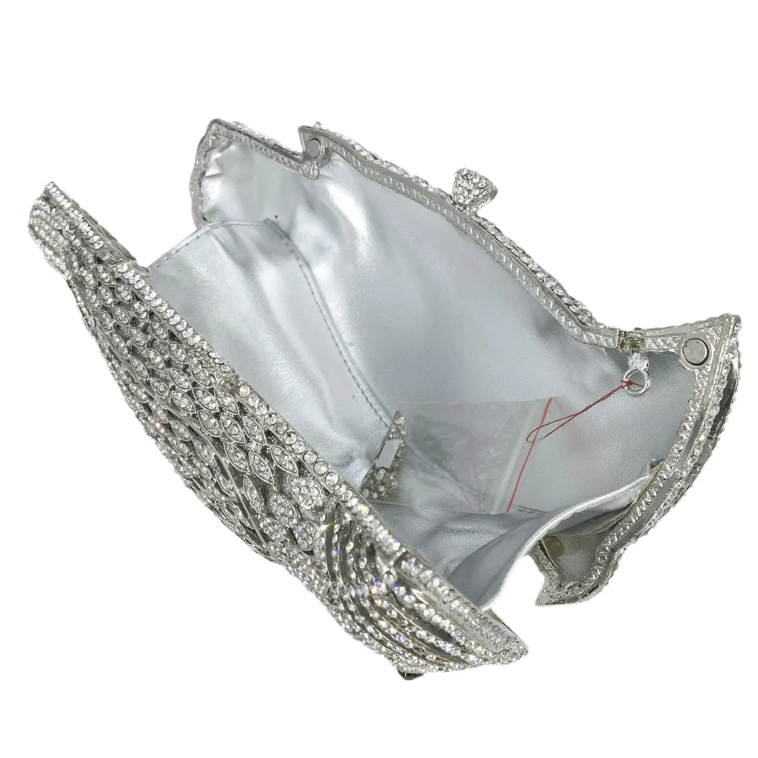 Mini Woodpecker Crystal Clutch