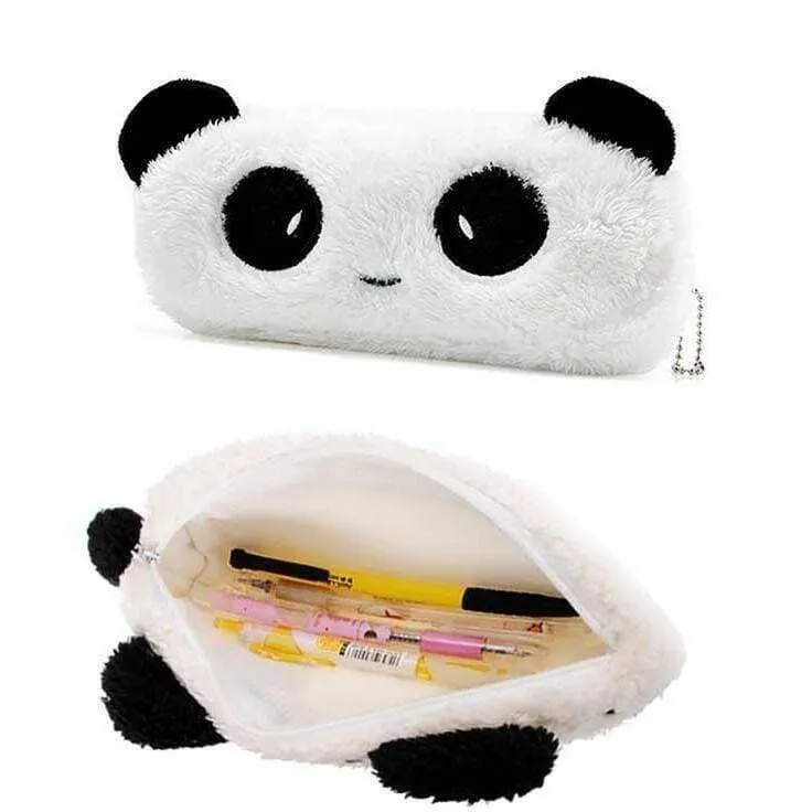 Panda Bear Plush Pencil Cases | Back to School