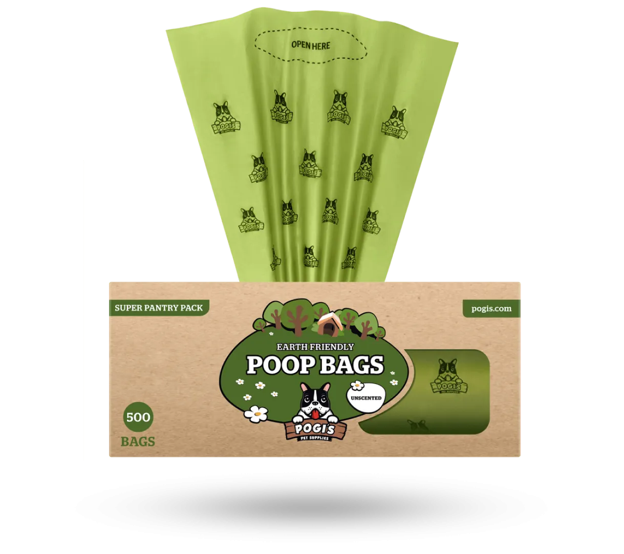 Pogi’s Earth-Friendly Dog Poop Bags for Yards