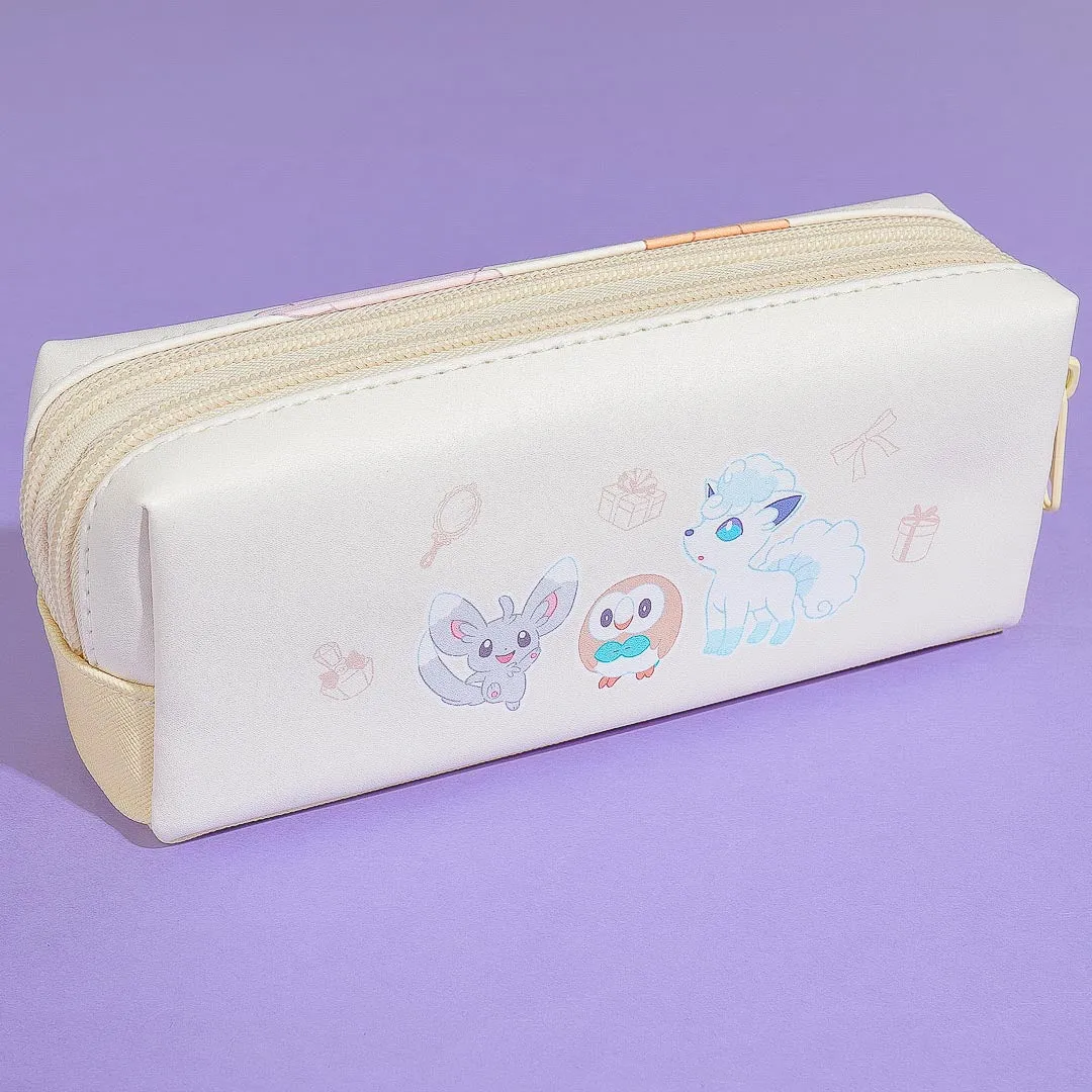 Pokemon Pocket Monsters Twin Pencil Case