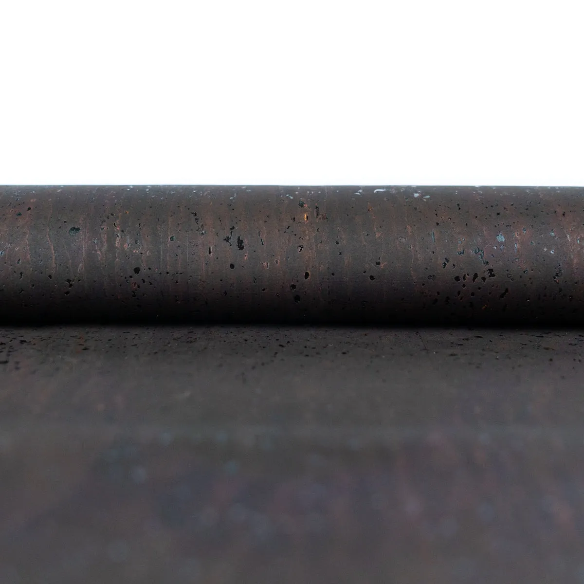 Premium Solid Brown Cork Fabric 0.66mm Thick COF-12-A