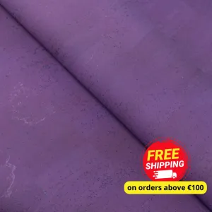 Purple Cork Fabric  COF-599